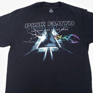 Liquid Blue Pink Floyd Dark Side of Moon TShirt XL